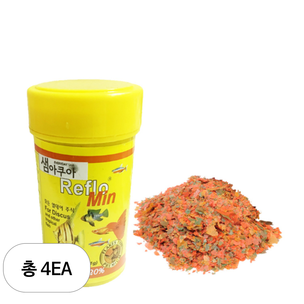 샘아쿠아 리플로 민 열대어 사료 51,080원