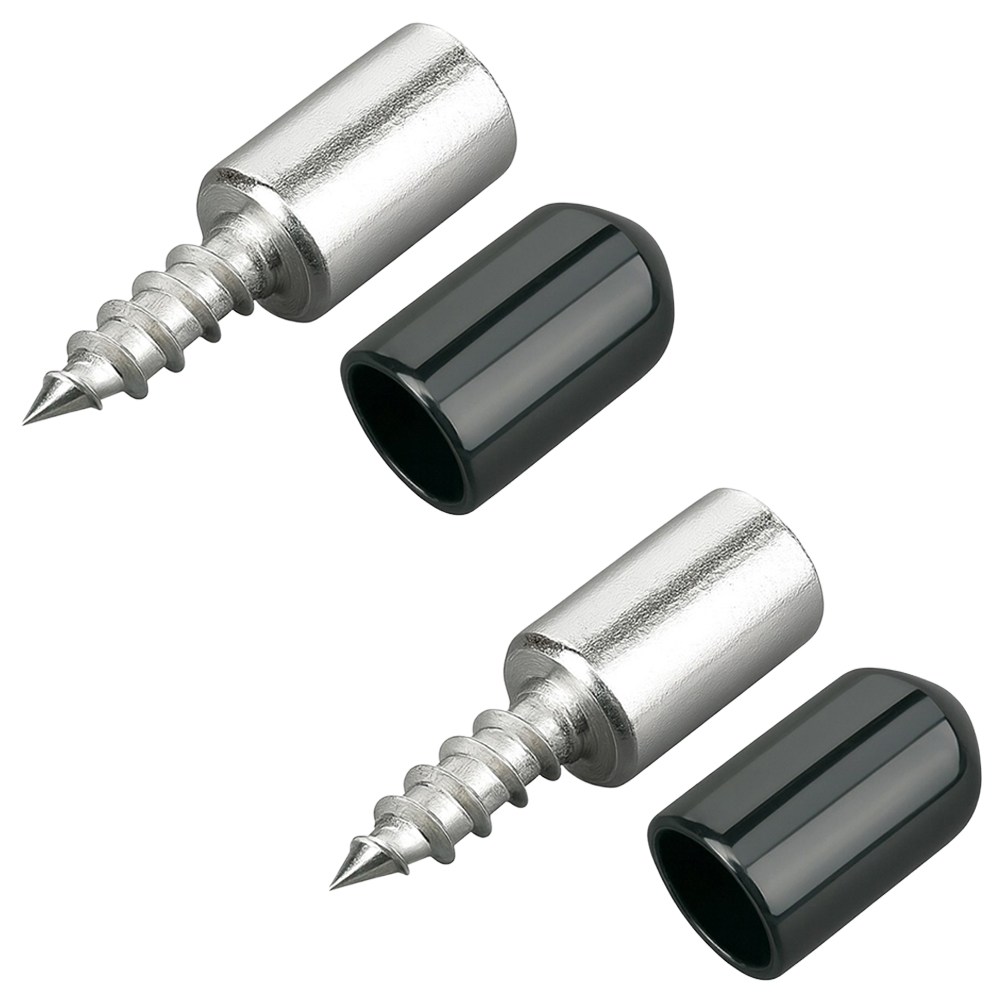 아띠꼴로 안떨어지네 유리 선반 다보 고정 지지대 피스 50개1세트, 메탈블랙, 2세트 7,600원