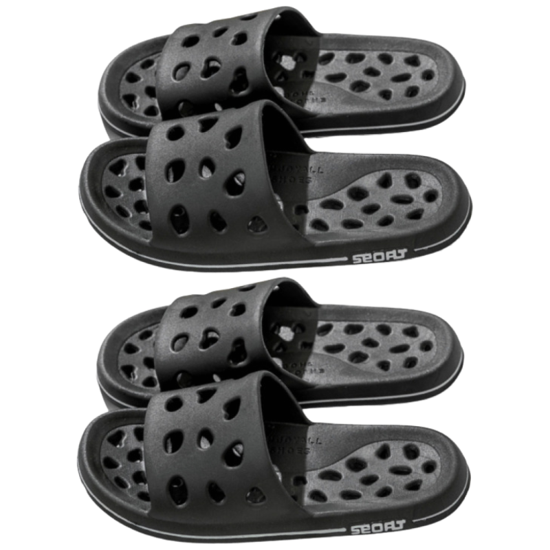 어노에즈 빅사이즈 왕발 욕실화 300, 2개, 블랙 18,900원