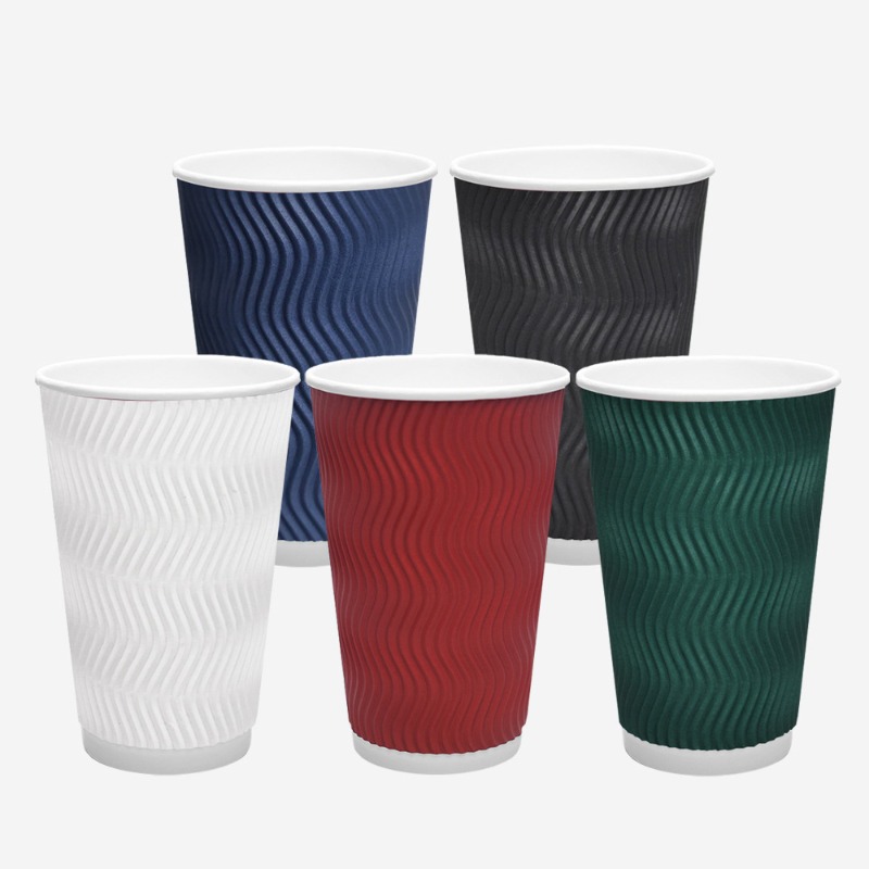 홀더가 필요없는 고급 3중 단열컵 50개 세트 모던시리즈(12oz컵+뚜껑), 단품 13,900원