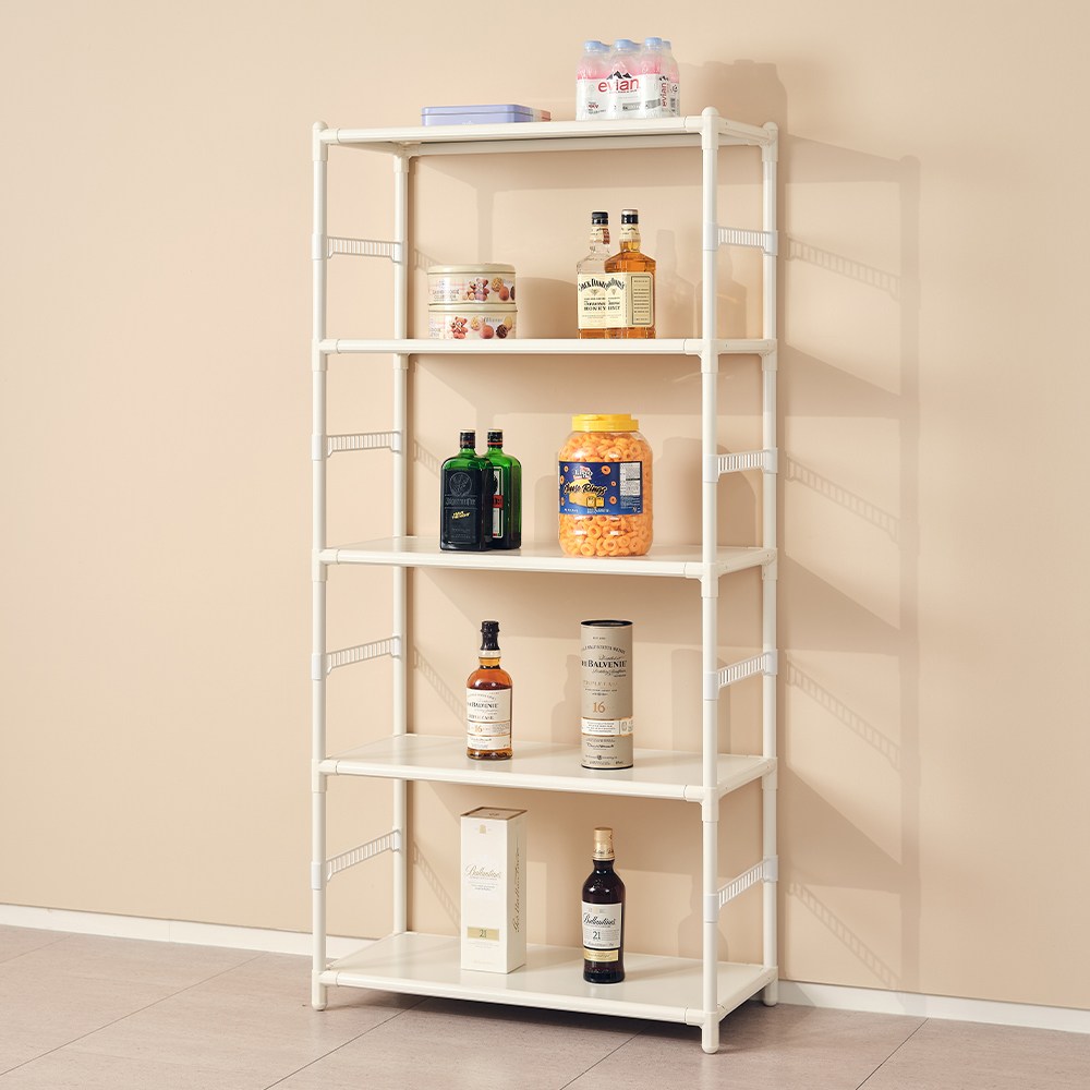 엠에프매직하우스 철제선반 팬트리 앵글 시스템 수납선반 500 5단, 단일색상, 5단 57,910원