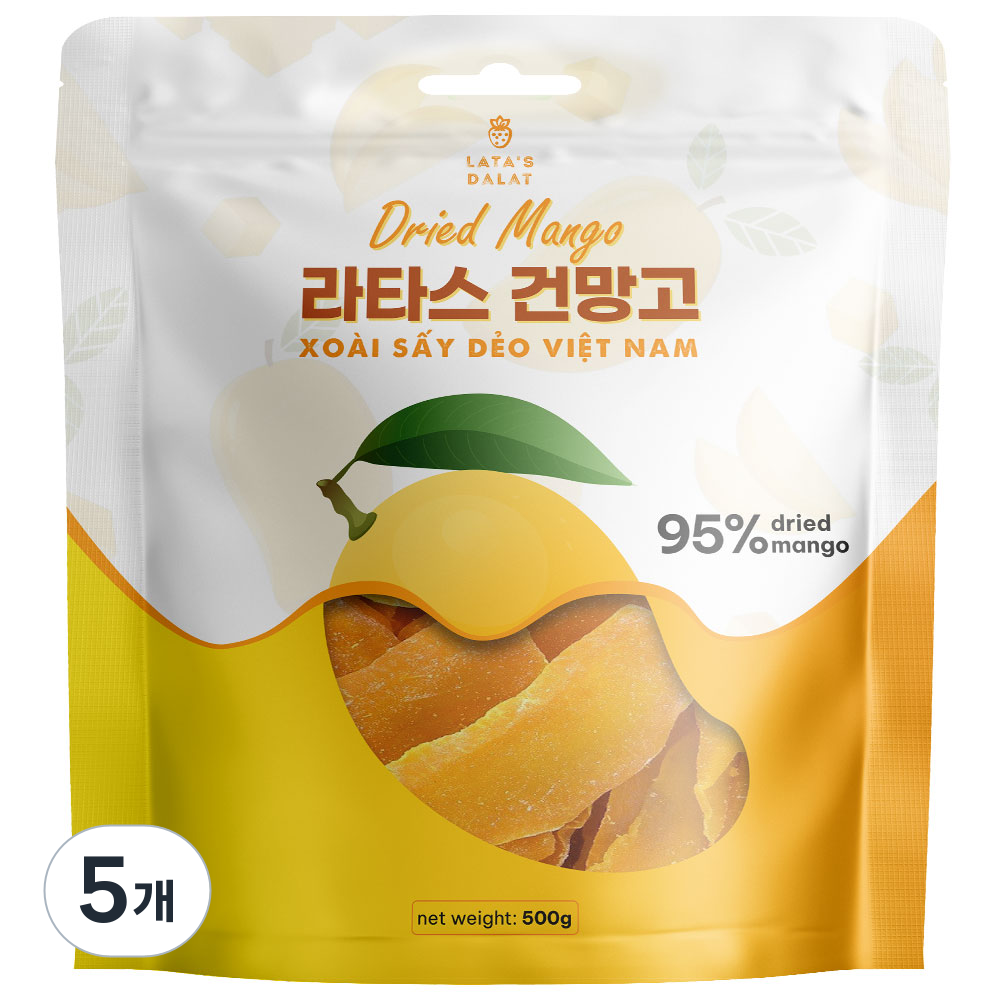 베트남 라타스 건망고 망고햠량 95% 다양한 용량 67,000원