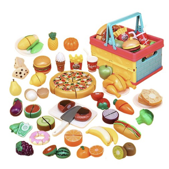 피크닉 베이커리 야채 과일 자르기 소꿉놀이 세트 70,410원