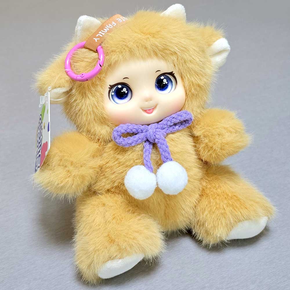 20개 인형 펜던트 케릭터 열쇠고리 소녀곰인형 뽑기도매, 1개, 연갈색 112,000원