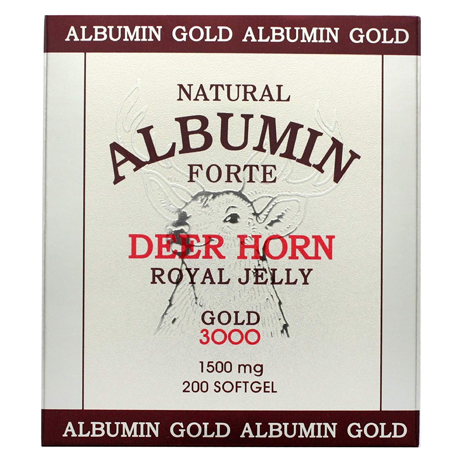 내츄럴 바이오 알부민 녹용 로얄젤리 1500mg 200정 110,000원