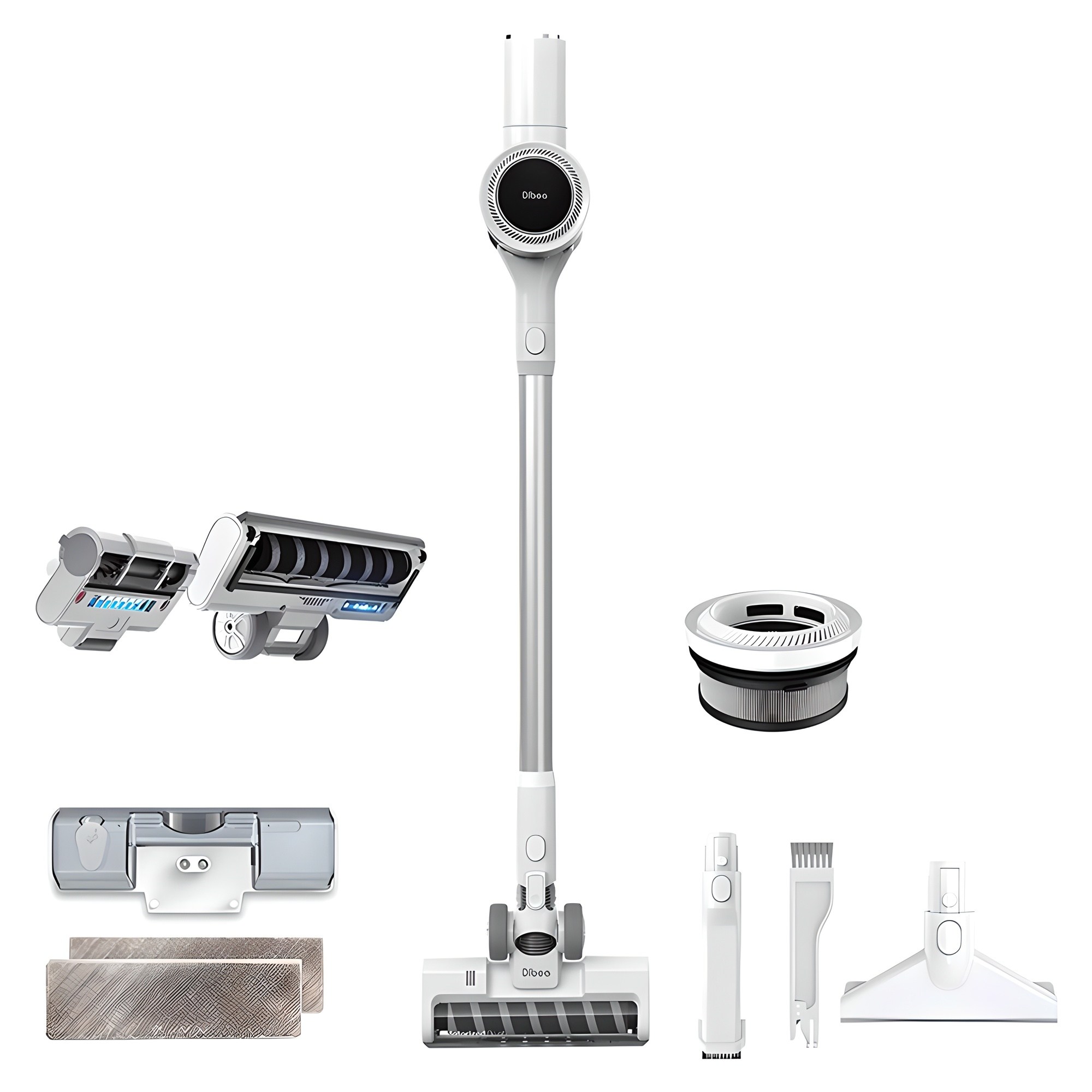 디베아 진공 무선 스틱형청소기 차이슨, 스노우 화이트, ALLNEW22000+ 199,000원