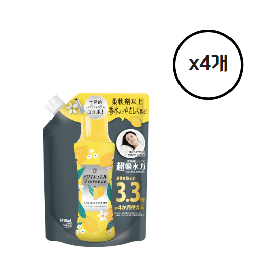 레노아 행복 아로마주얼 향수 유연제 향기 전용 비즈 리필용 1,410mL 107,000원