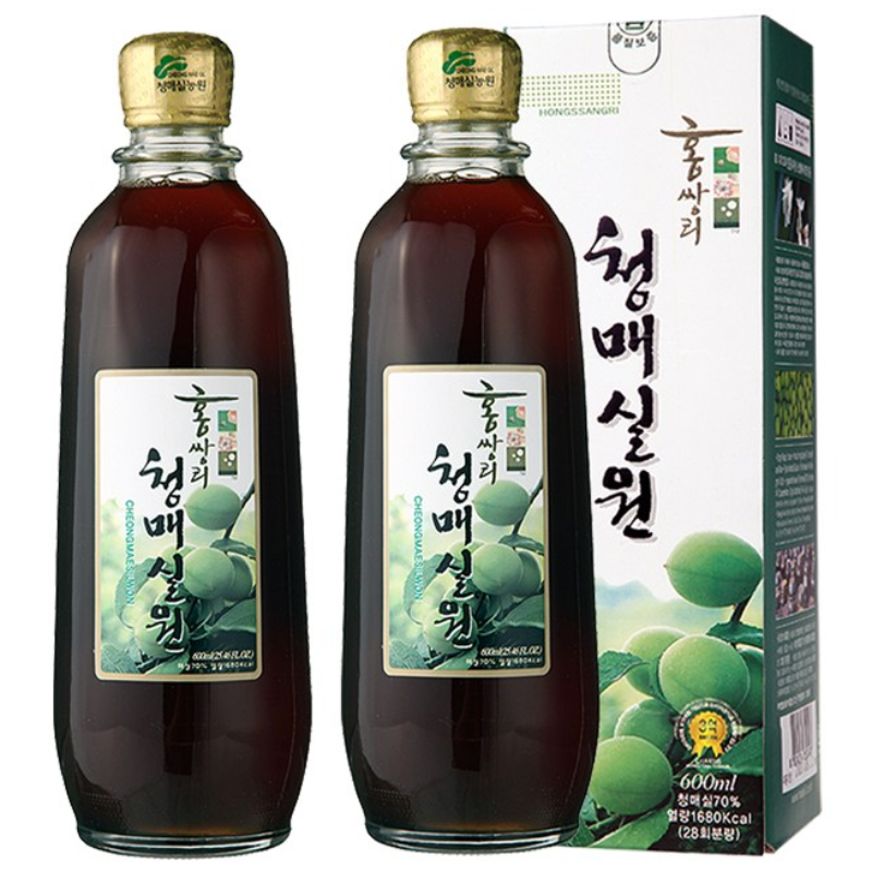 홍쌍리 청매실원 매실청 매실원액 매실농축액, 600ml, 2개 32,990원