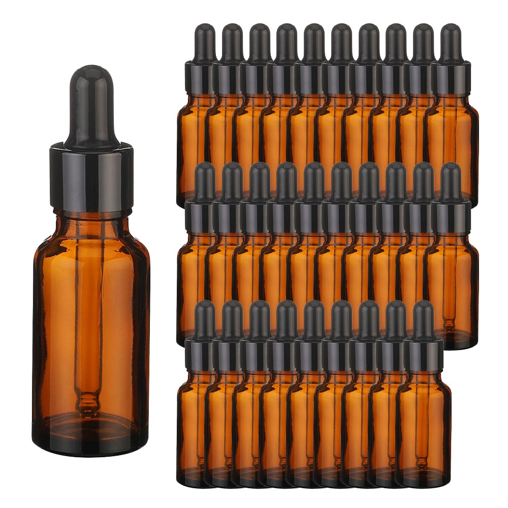 향수용기 블랙유광 뚜껑 스포이드 브라운 공병 20ml 30개 13,300원