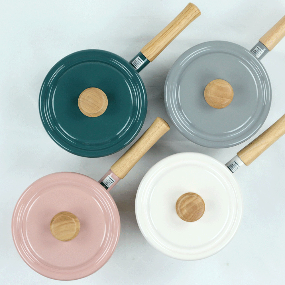 후지호로 법랑 편수냄비 이유식 밀크티 소스팬 밀크팟 인덕션용 29,900원