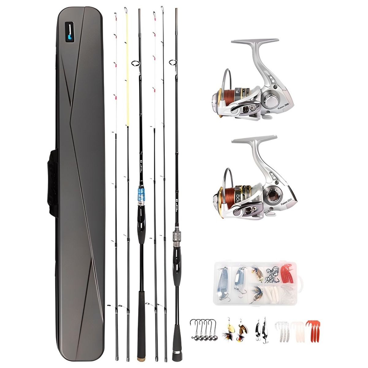 시마운트 프리모2 루어낚시대 2종세트 2in1 선상 낚시대 올카본대 103,900원