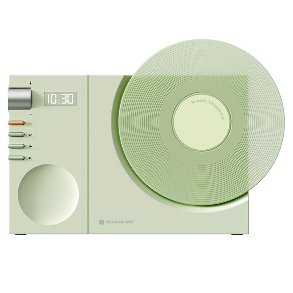 사운드룩 바이닐무드 LP 디지털 시계 블루투스 스피커 34,280원