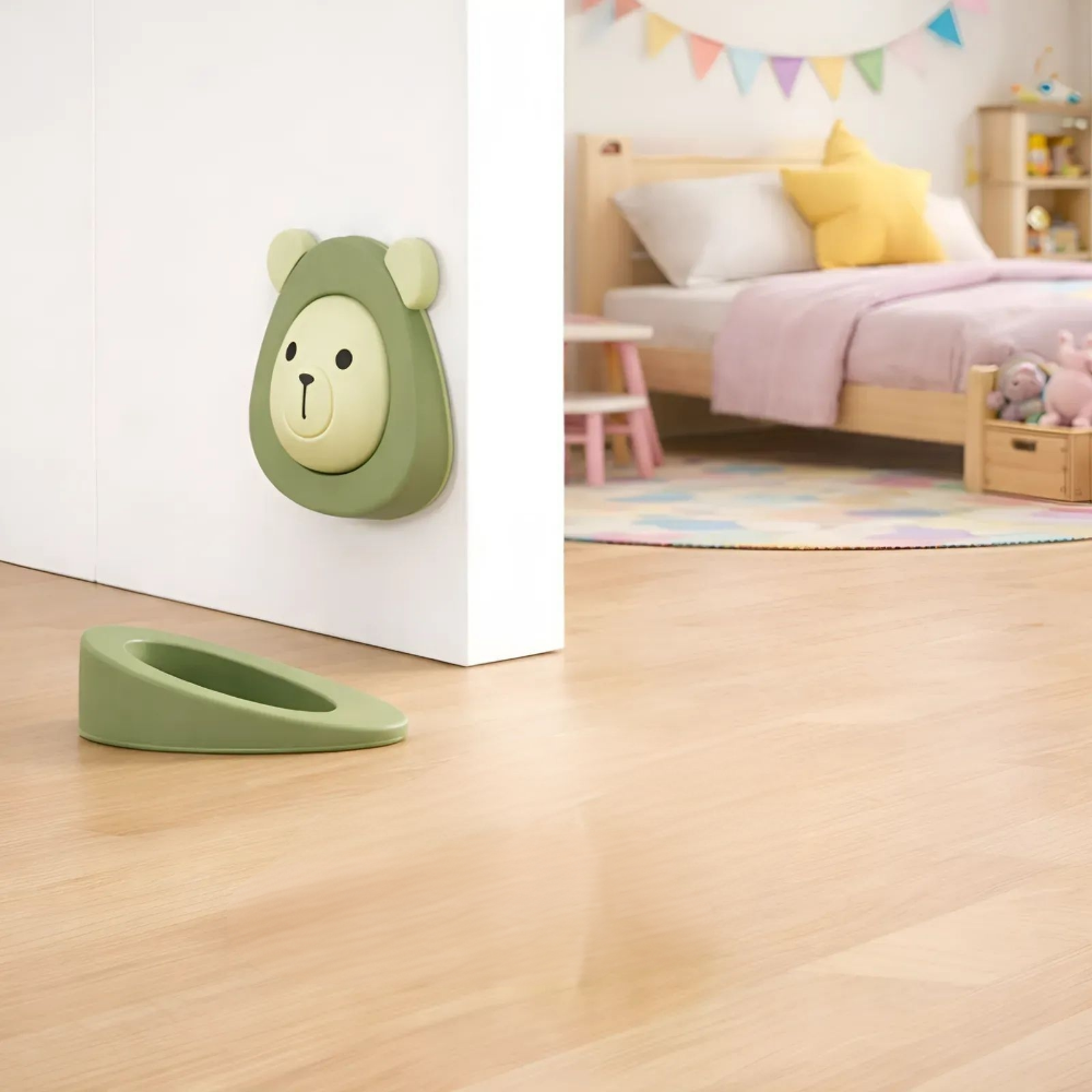 유즈오 아이방 도어쿠션 2in1 가드 문쾅 충격 소음 닫힘 방지 방문 스토퍼, 1개 6,400원