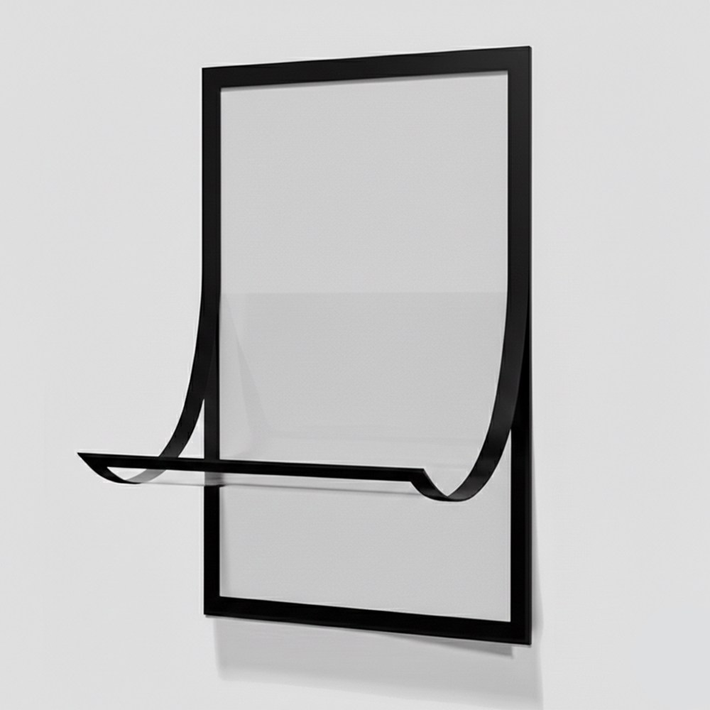 러블리팜 무타공 접착식 자석 게시판 액자 프레임, 5개, 블랙 21,600원