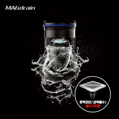 매그드레인 다용도 하수구트랩 냄새제거 화장실 배수구 냄새차단 욕실 하수구 마개 베란다 세탁기Q3-DKA 53,600원