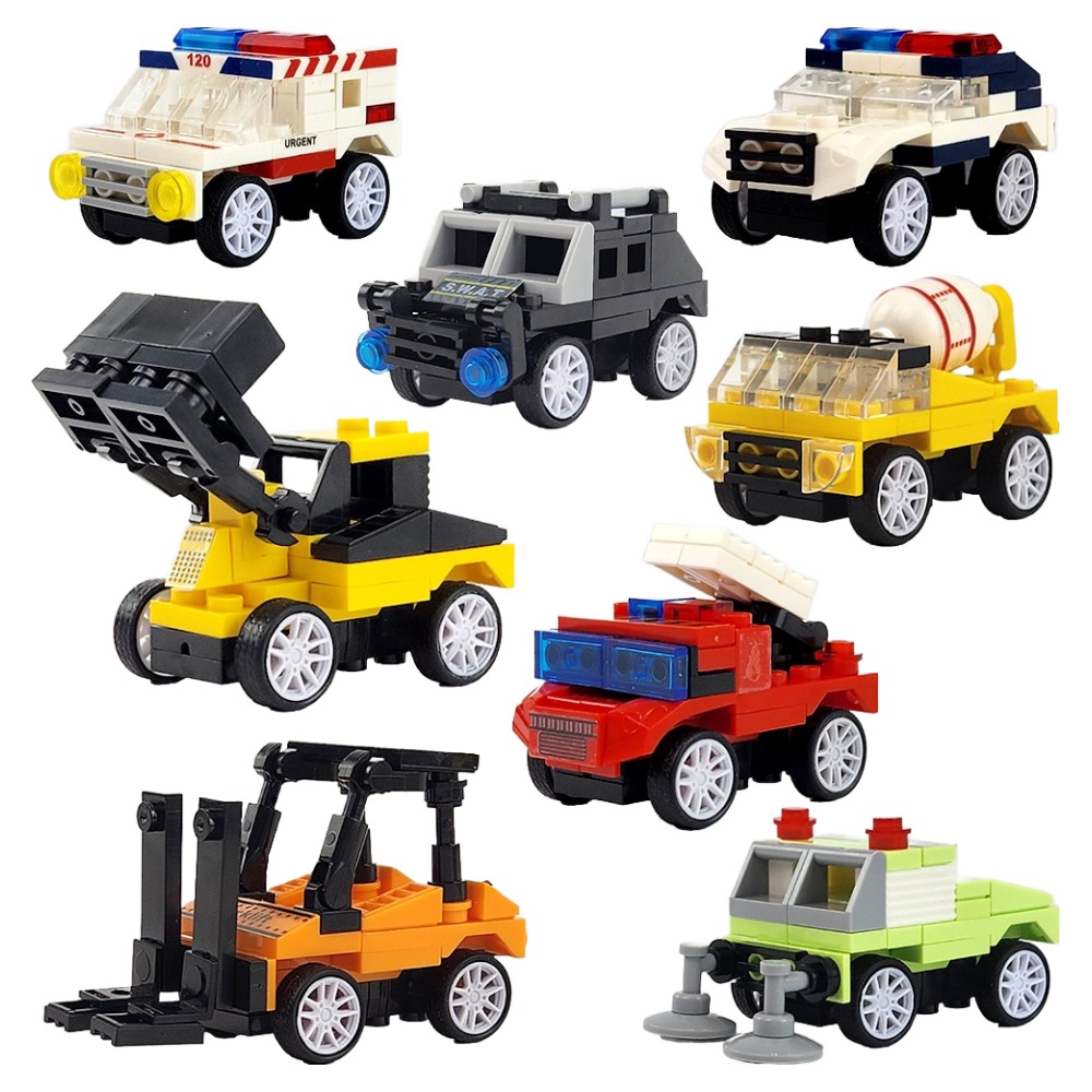 예샘 풀백스피드랙 블록 미니카 8종 세트 15,630원