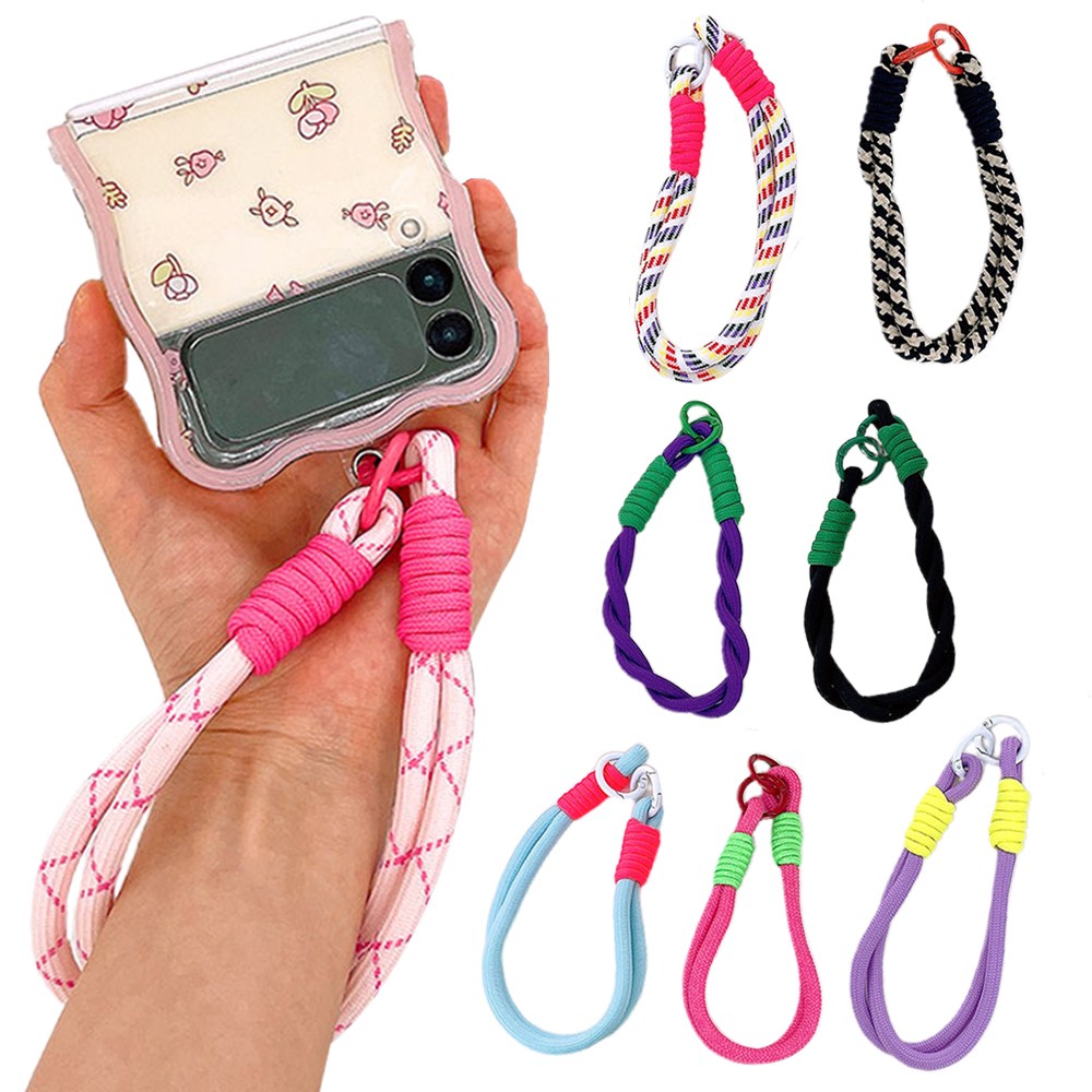 여행용 핸드폰 도난방지 손목 스트랩 휴대폰 고리 줄, 연핑크, 1개 3,900원