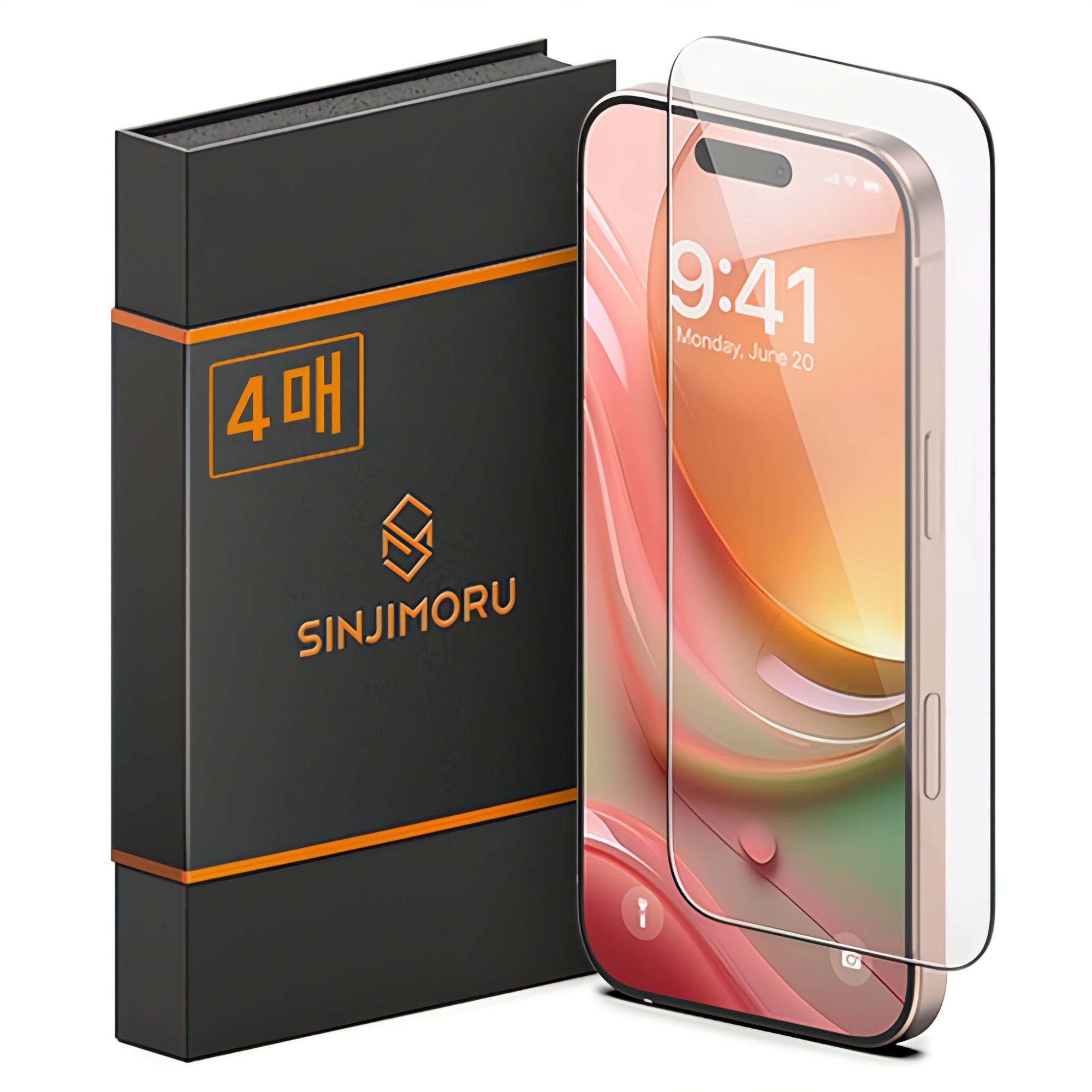 신지모루 신지글래스 2.5D 강화유리 휴대폰 액정보호필름 4p, 1세트 8,930원