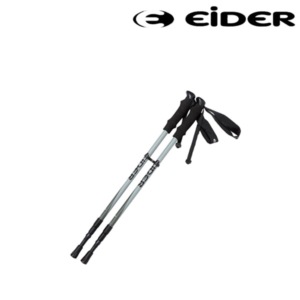 아이더 기본형 디자인으로 제작된 가성비 스틱 3단 두랄루민 쌍스틱 세트 DUA23T81, 현재가 72,000원