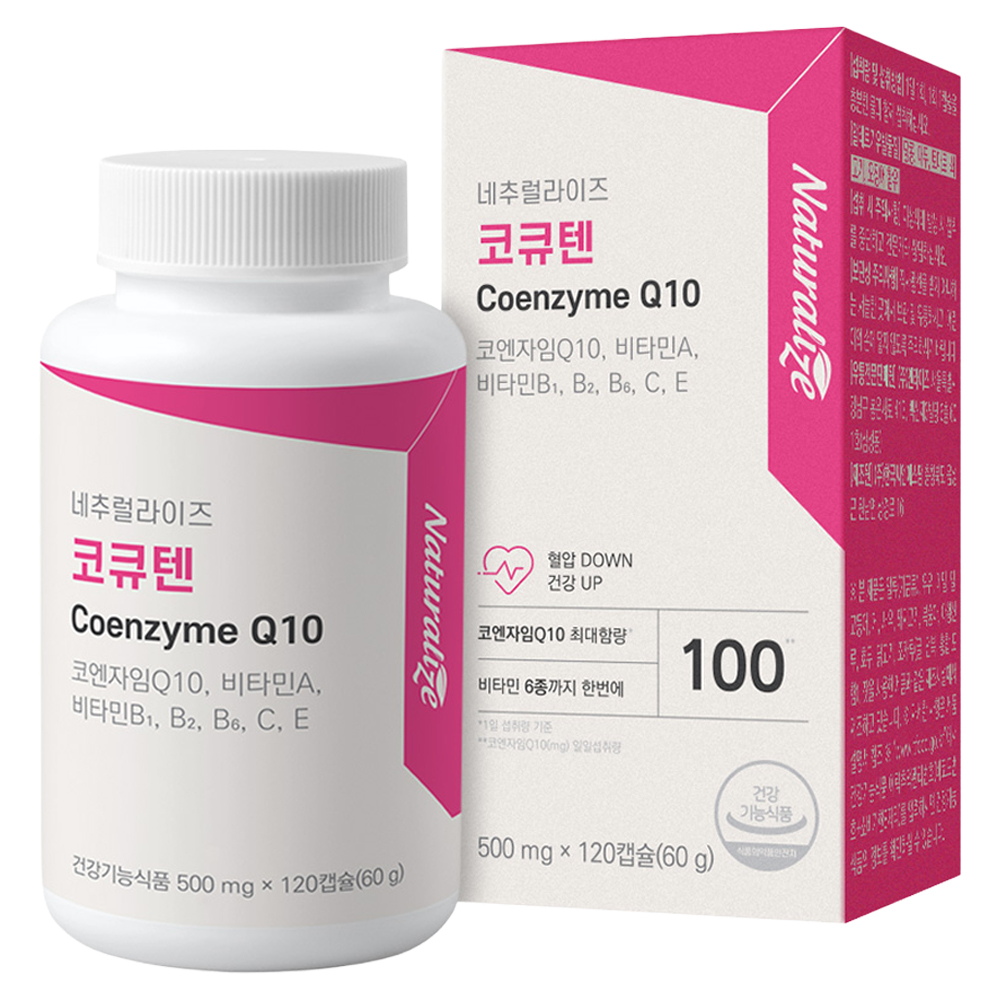 네추럴라이즈 코큐텐 60g, 120정, 1개 27,200원