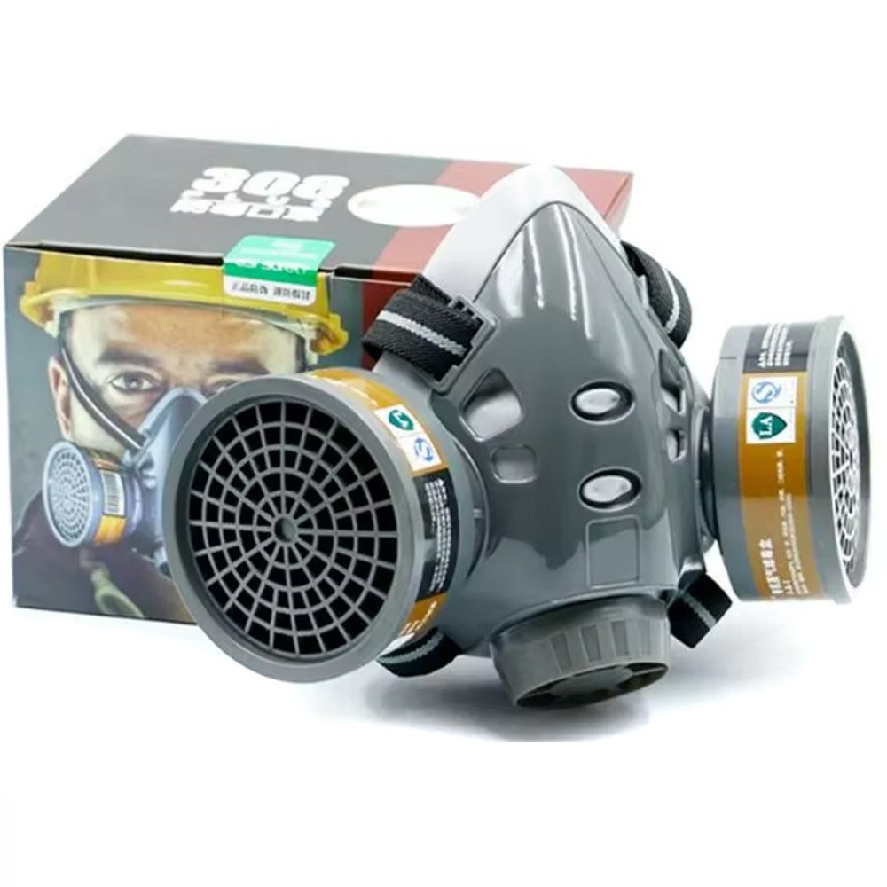실버카우 방독면 방진 마스크 화생방 산업용 화재용 가스 방연작업 마스크 호흡용 보호구 23,900원