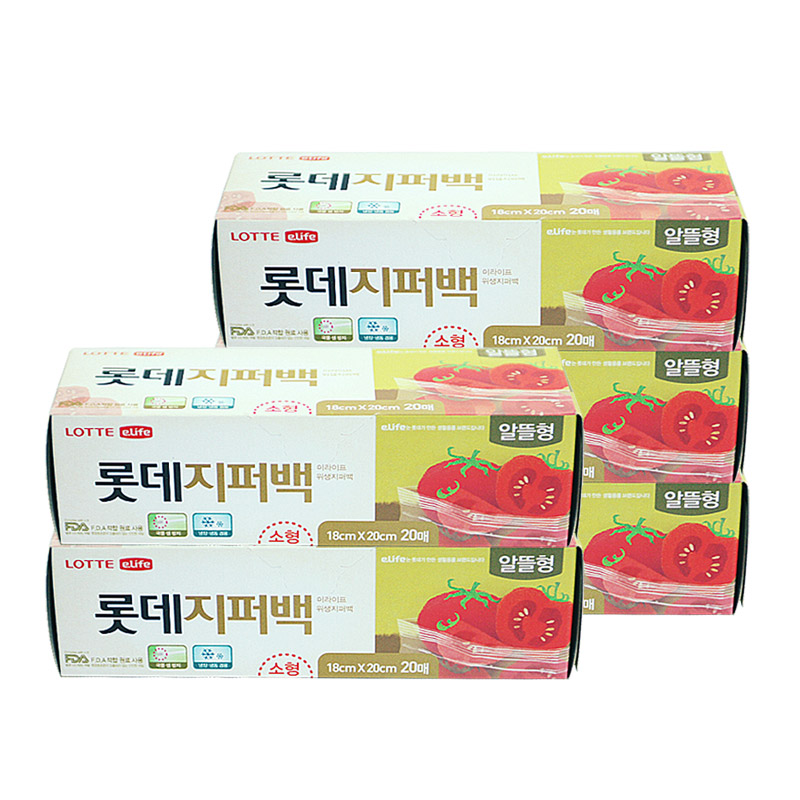 롯데이라이프 지퍼백 알뜰형 6,750원