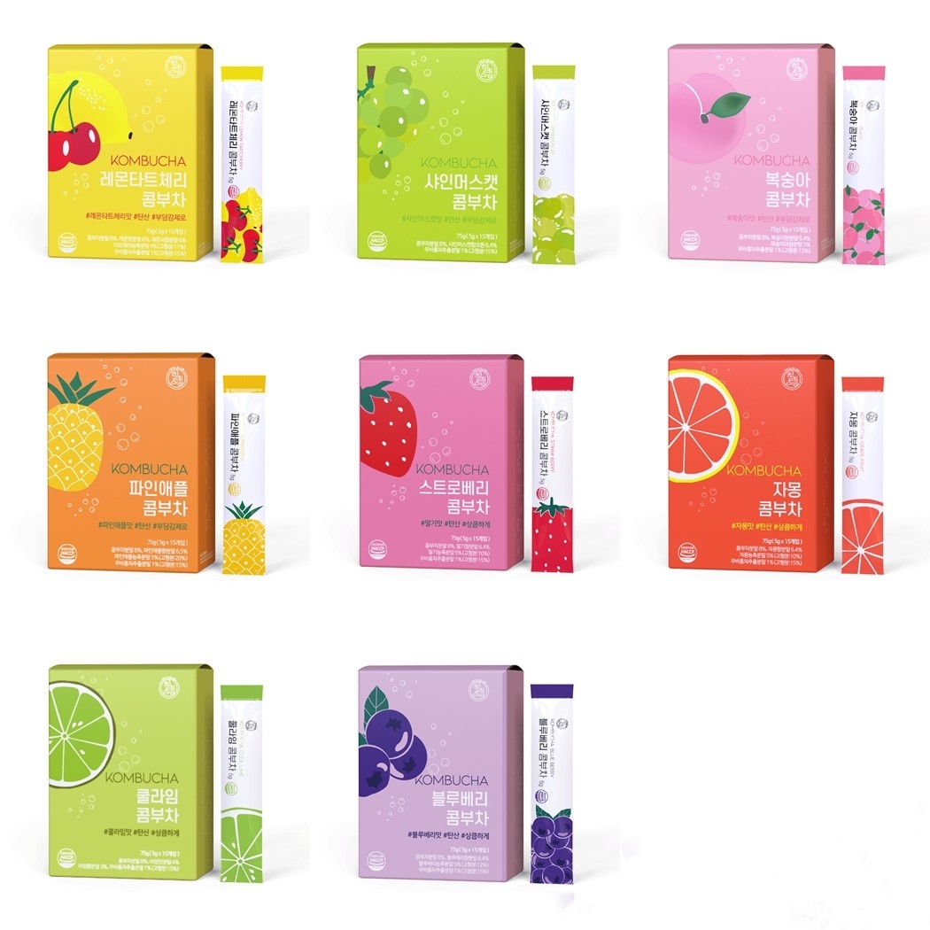 힐스랩 콤부티 콤부차 8종 15포 분말스틱 6,400원