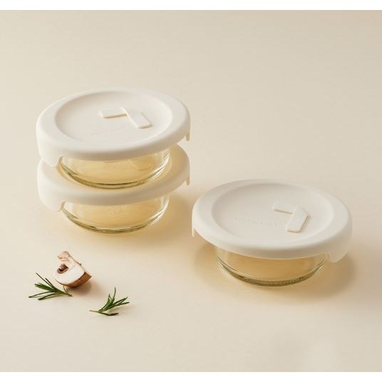 락앤락 바로한끼 도자기용기 전자레인지용 냉동실 유리 밥보관용기 250ml, 3P, 2세트 49,000원