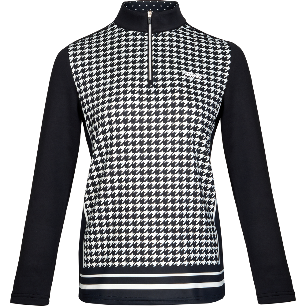 조르지오페리 골프 여성 하프넥 반집업 체크 티셔츠 26,100원