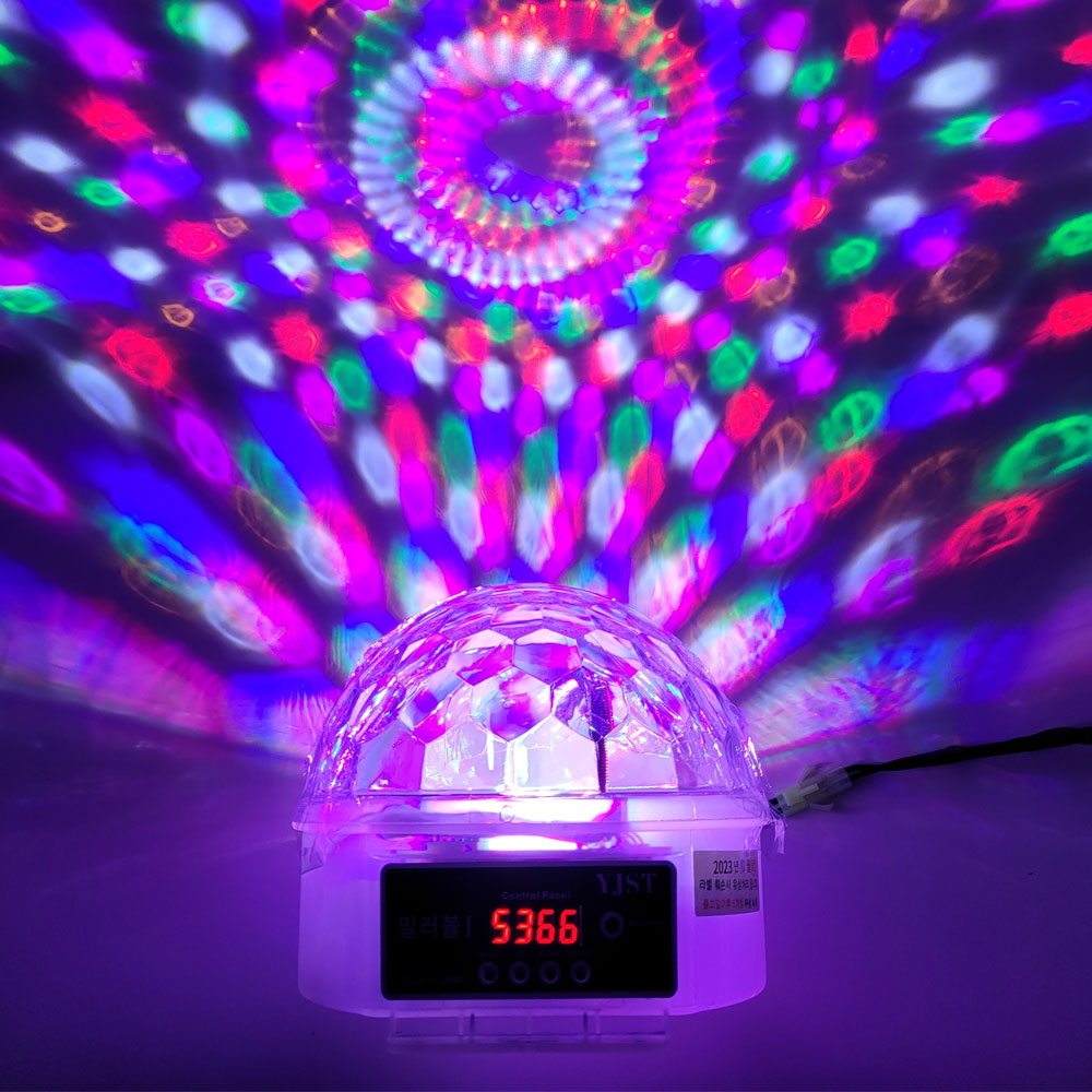 미러볼 노래방조명 LED 업소용 가정용 파티 태권도장 키즈카페, 화이트, 미러볼(업소용 전기선 X) 21,080원