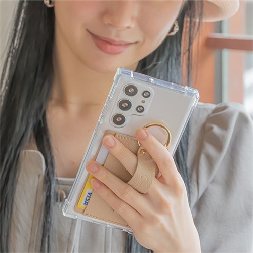 [제작] 갤럭시S25 엣지 카루소 토고링 카드포켓 투명 범퍼 케이스 12,900원