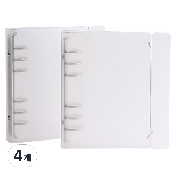 워너디스 A6 정사각 PP 컬러 바인더 커버 6공 14,610원