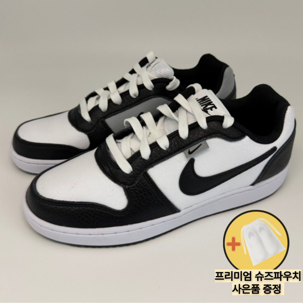 (국내매장판) 나이키 남성 검흰 범고래 운동화 화이트블랙 프리미엄슈즈파우치증정 91,000원