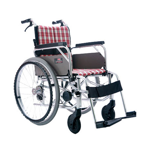 고급형 휴대용 접이식 휠체어 미키코리아 MIRAGE-7(22D)-B 미라지7 558,000원