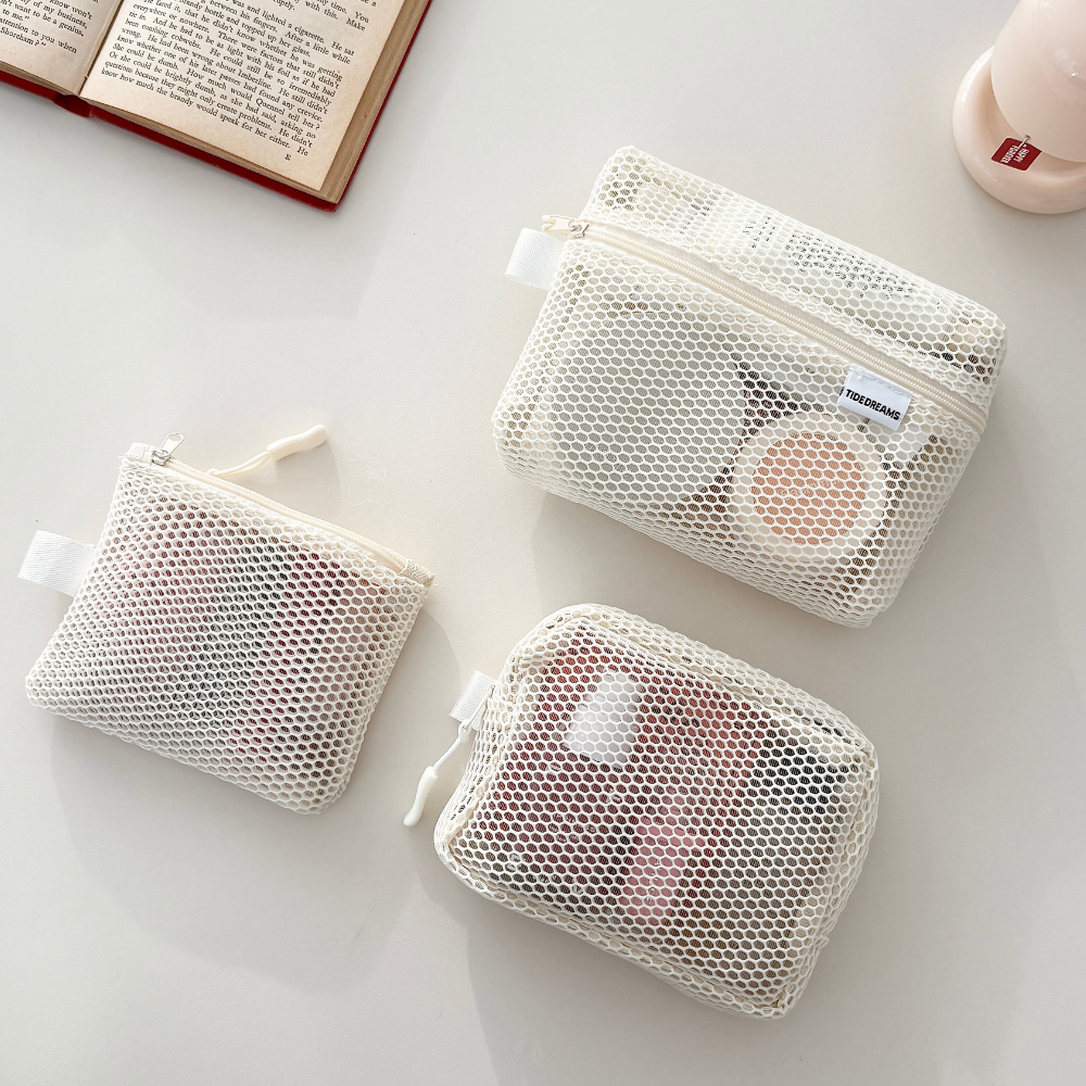 메쉬 파우치 3종 세트 여행용 가방정리 수납 파우치 13,900원