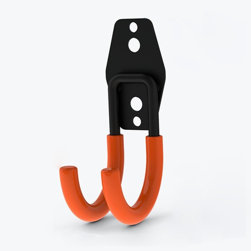 몰투데이 공간절약 벽 공구 후크 걸이대 소(40 x 115 x 68 mm), 10 레드, 2개 11,340원