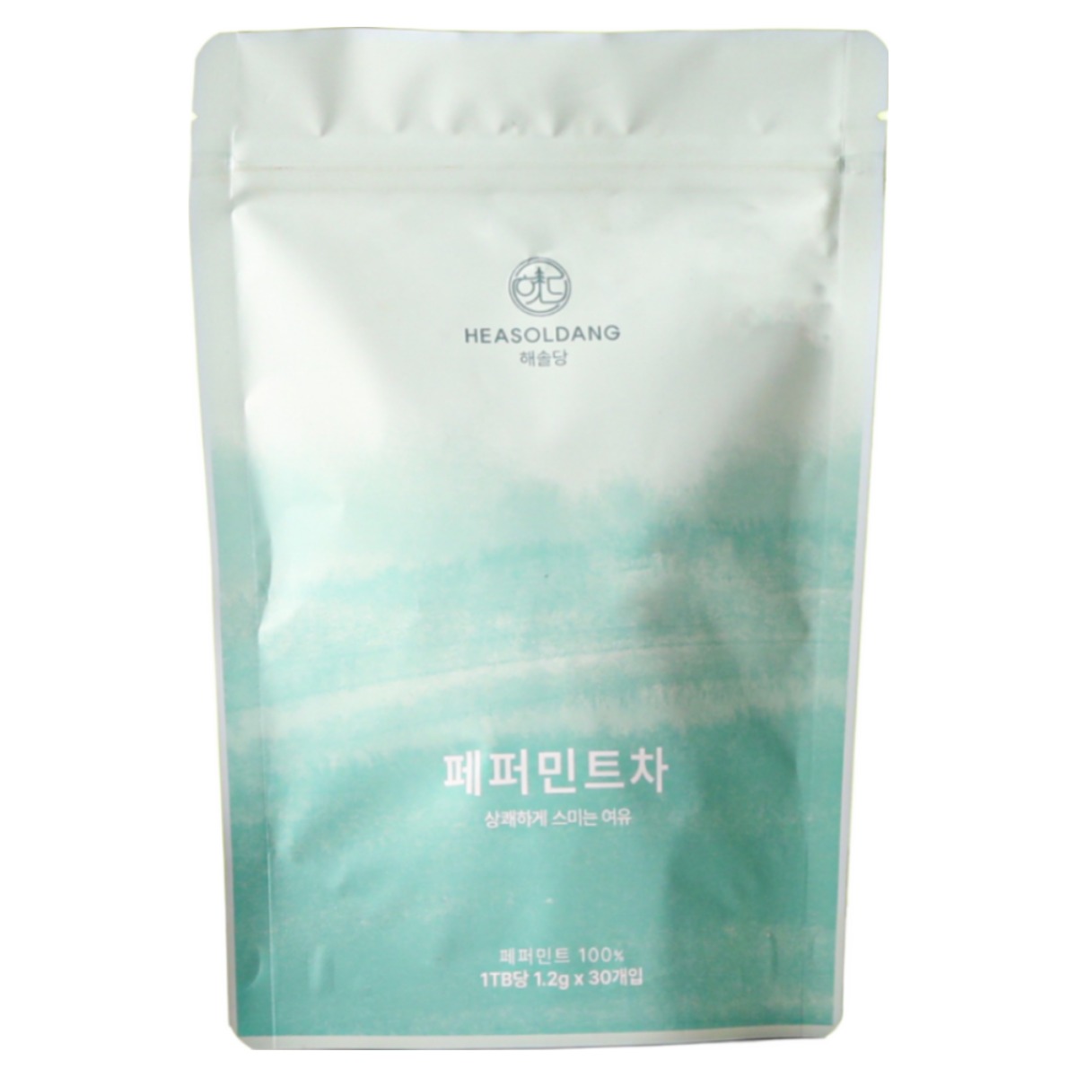 [골든티어워드 우승] 해솔당 페퍼민트 프리미엄 티백 생분해필터 8,850원