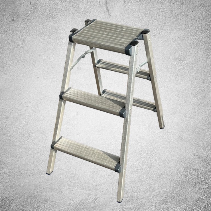 가정용 사다리 3단 광폭형 접이식 우마 발판 일반 도배 알루미늄 국산 다온 퍼스트, 1개 46,200원