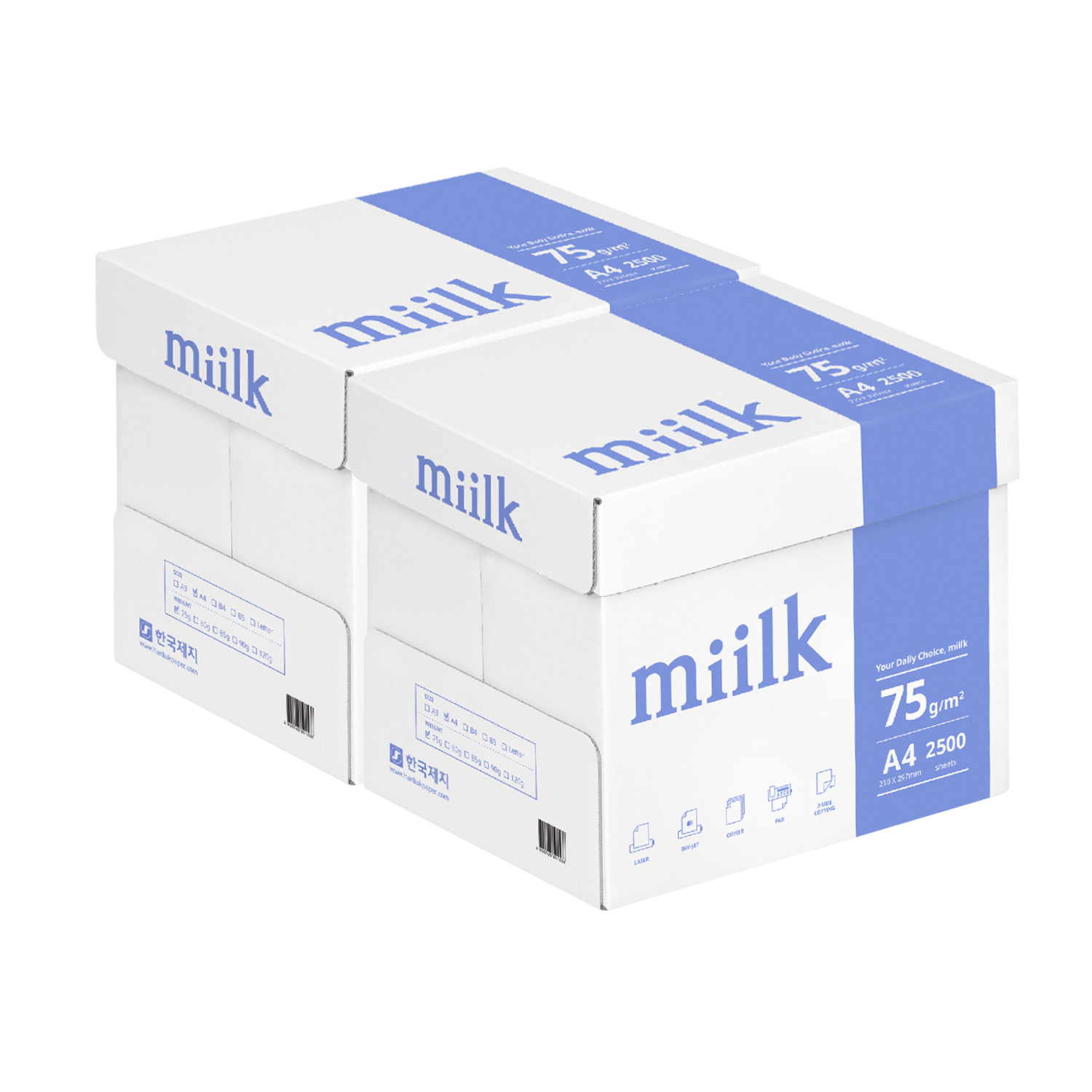 밀크(miilk) 75g, 5000매, A4 42,800원