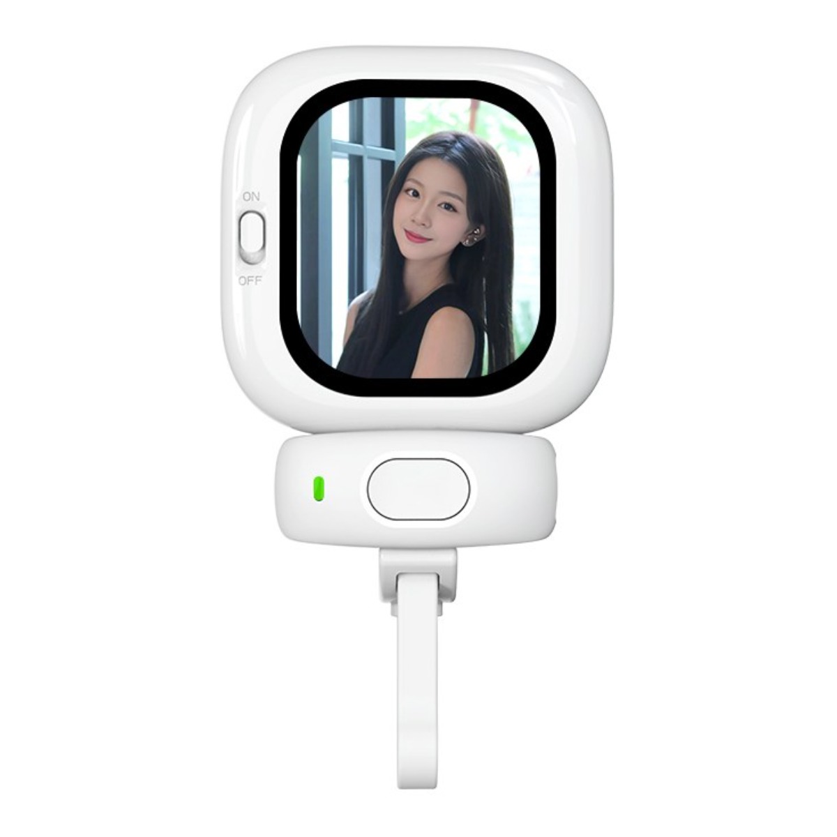 자기흡입 터치스크린 셀카모니터 후면셀카모니터스크린 생방송 촬영해요 핸드폰 투사식 병풍기 원격 촬영, 1개, 화이트, 즉석 촬영 보물 82,330원