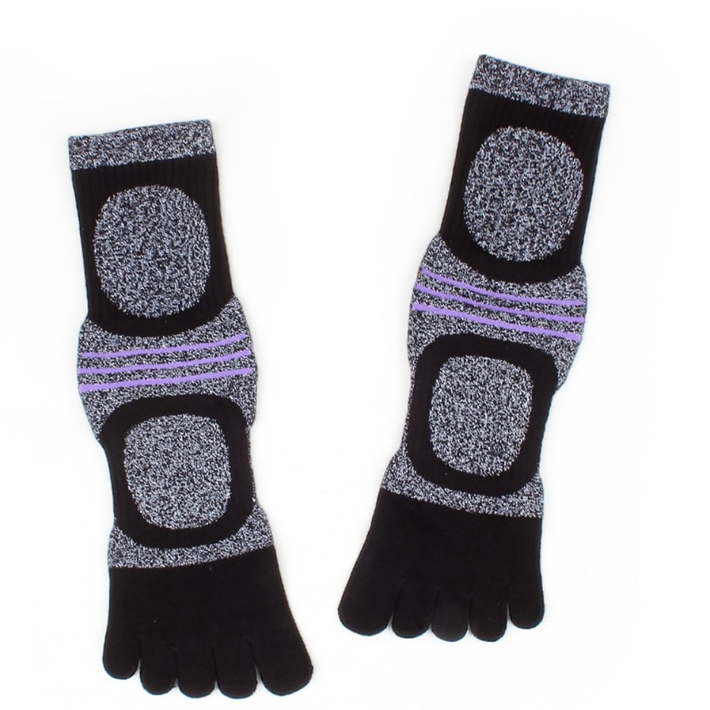 [3켤레 한세트] 여성 아웃도어 발가락 양말 품질 좋은 통파일 등산 러닝 스포츠, 블랙, 1세트 16,900원