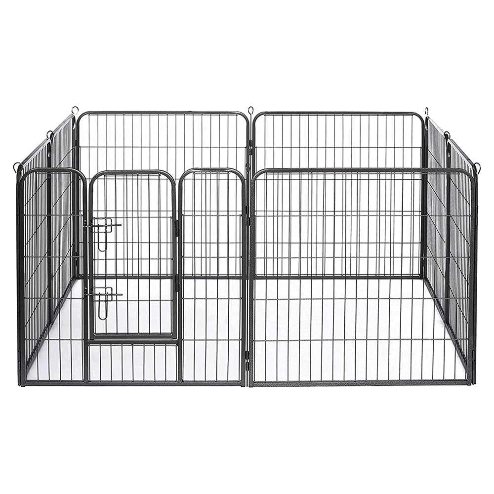 강아지 울타리 펜스 대형견 운동장 견사 문포함 8PCS 대형 PF003, 1개 145,000원
