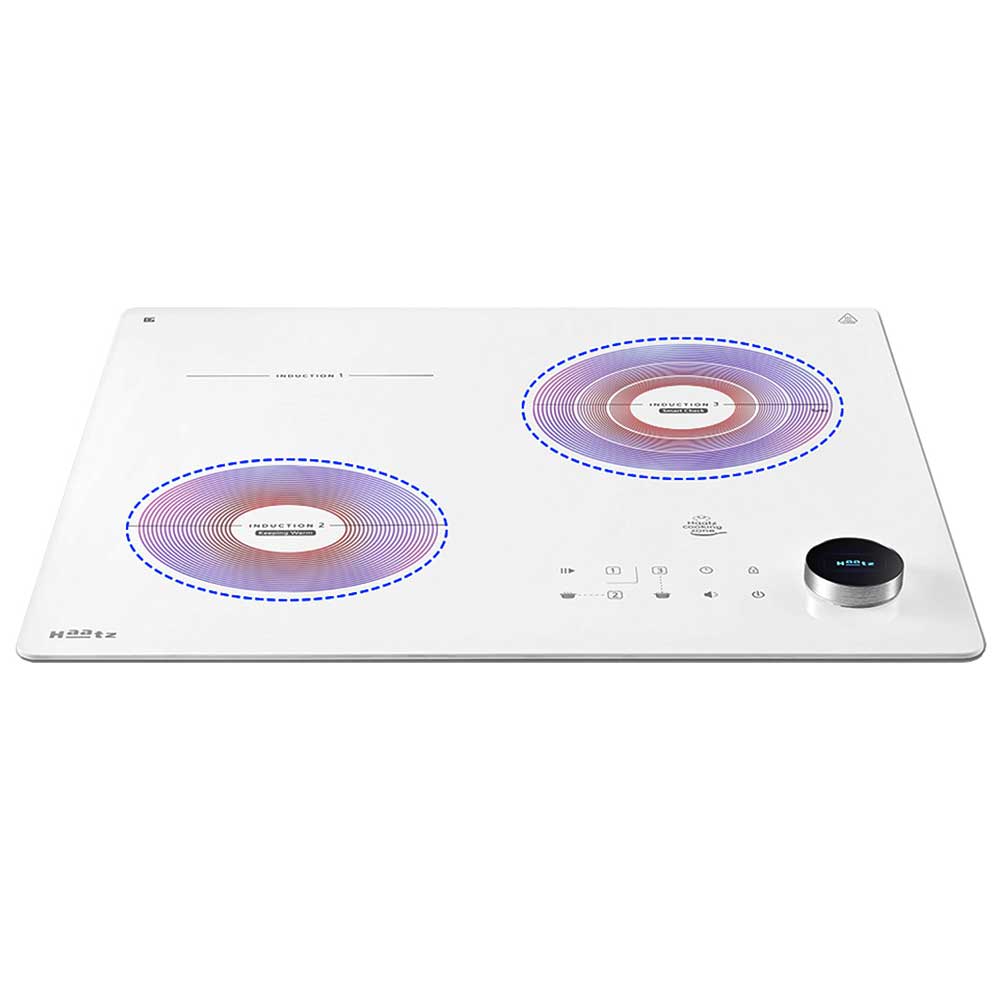 하츠 인덕션 3구 스마트휠 FULL EIC-30N 화이트 빌트인 전기레인지 쿡탑 1,300,000원