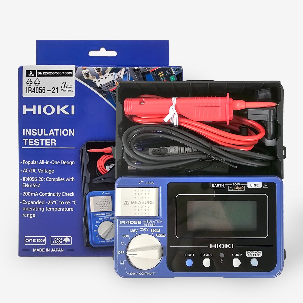 미성 히오키 절연저항계 IR4056-21 디지털 전류 전압 저항전기테스터기 263,900원
