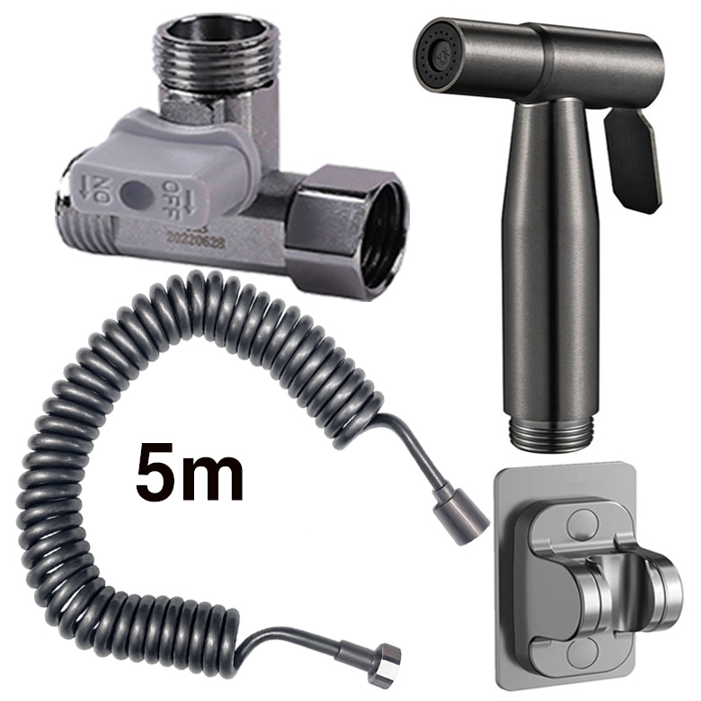 스테인레스 304욕실건 + 코일호스 5m + 2구 분배기 +부착거치대 세트 14,900원