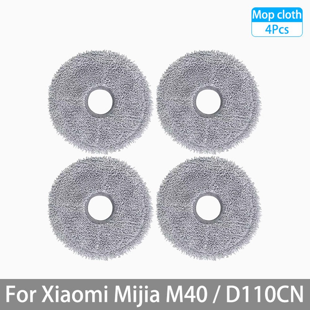 로봇청소기 호환 XIAOMI MIJIA M40 D110CN OMNI 무한 로봇 교체 부품 메인 사이드 브러시 Hepa 필터 걸레 천 먼지 봉투 액세서리 11,700원
