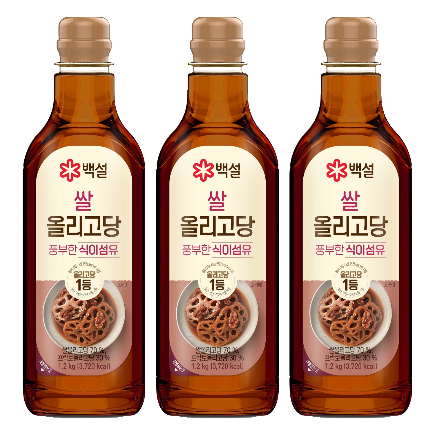 백설 쌀 올리고당, 1.2kg, 3개 18,900원