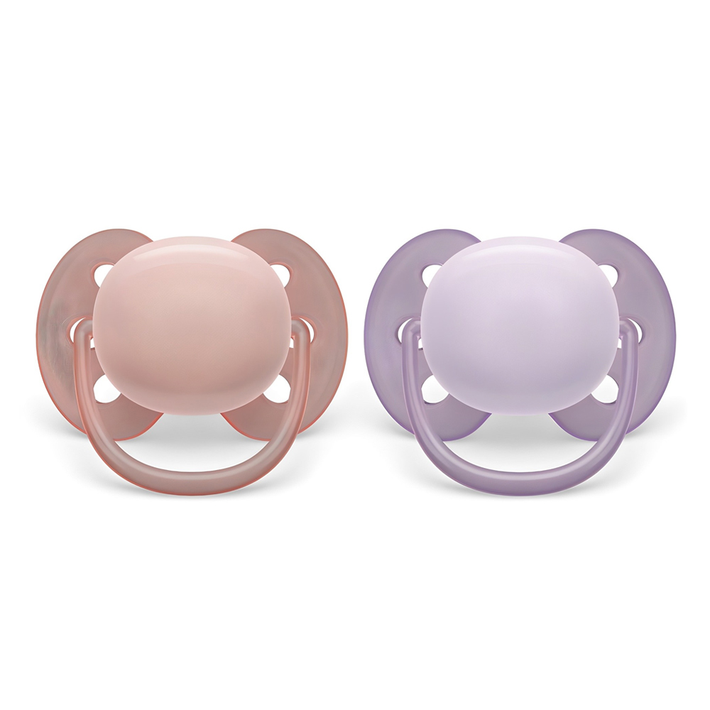 필립스아벤트 울트라 소프트 노리개 젖꼭지 2종 세트 SCF091, 현재가 14,000원