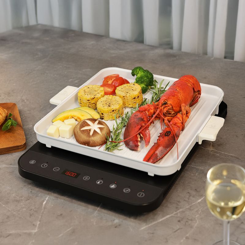 키친아트 인덕션 1구 전기레인지 터치식 간편조작 깔끔세척 과열방지 KI-5005B 48,000원