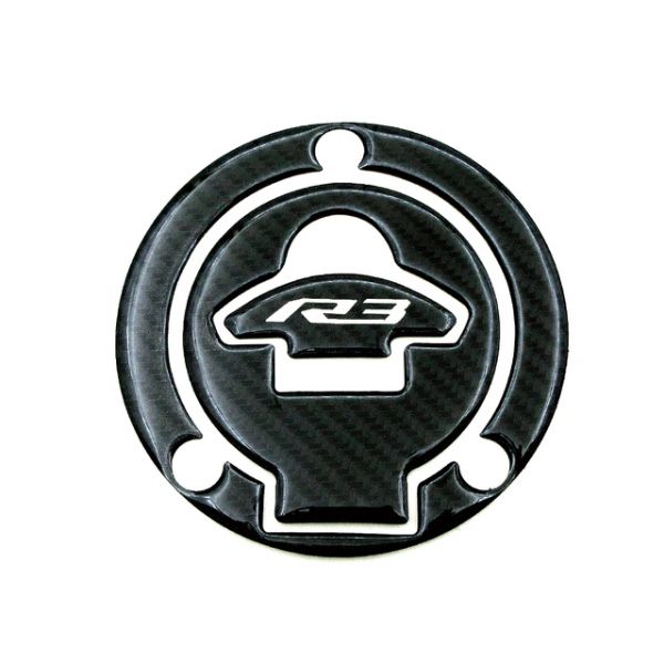 오토바이 연료 가스 캡 커버 탱크 패드 프로텍터 스티커 세트 야마하 MT-03 YZFR3 2019 2020 YZF R3 3D 카본 호환 엠블럼 로고 22,600원